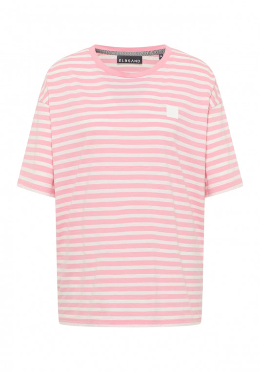 Shell Pink + Cloud White STRIPE