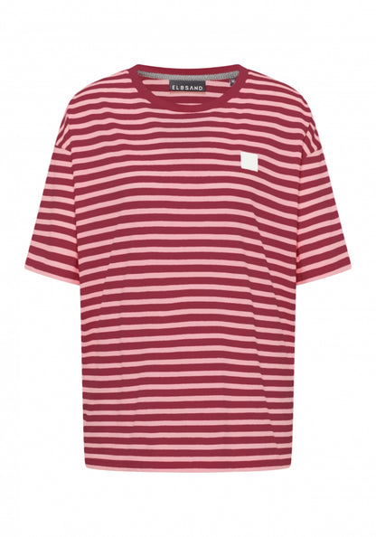 Ruby + Shell Pink STRIPE