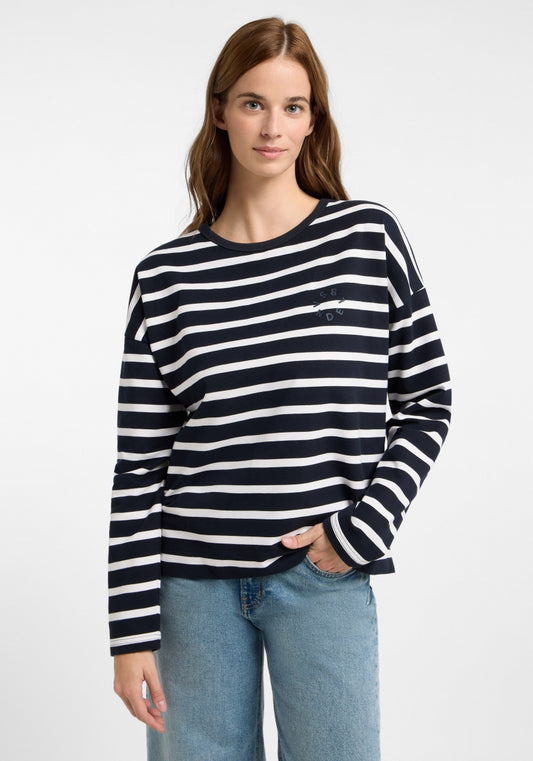 Coldwater + Cloud White STRIPE