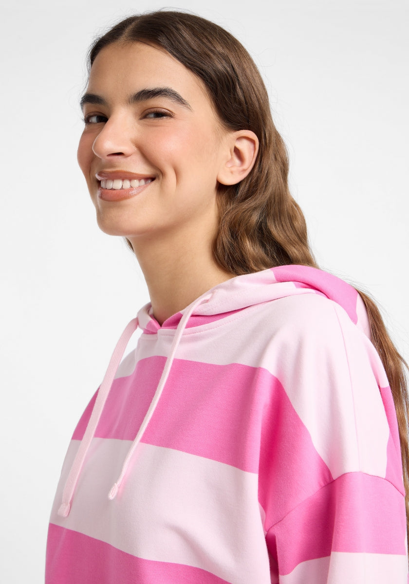 Magenta Sky + Soft Rose STRIPE